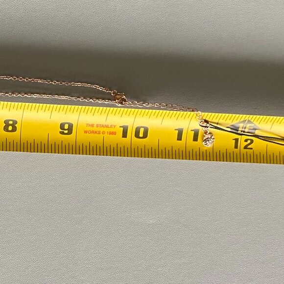 Butler Rose Gold Swarovski Crystal Necklace & Earrings - Picture 11 of 13